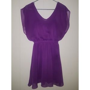 Express purple dress